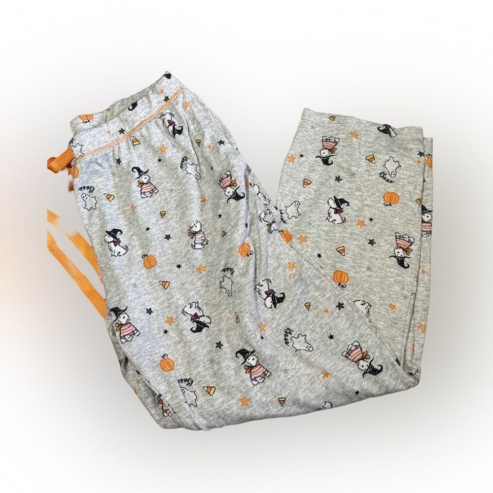 Women’s Laura Ashley Halloween Dog Pajama Pants